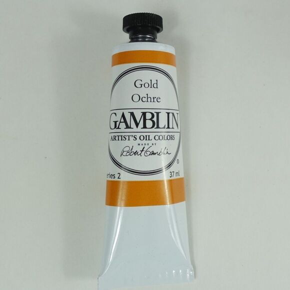 Gamblin Artist Oil Colors Gold Ochre 37ml Series 2 - Picture 1 of 4
